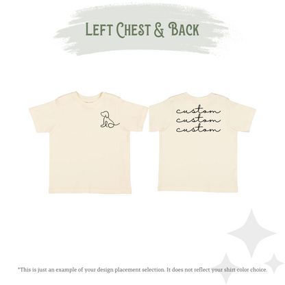 Custom Infant Onesie-Youth T-Shirt
