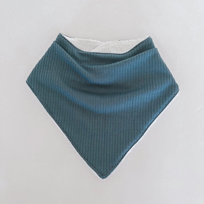 Bandana Bib // Ribbed Knit
