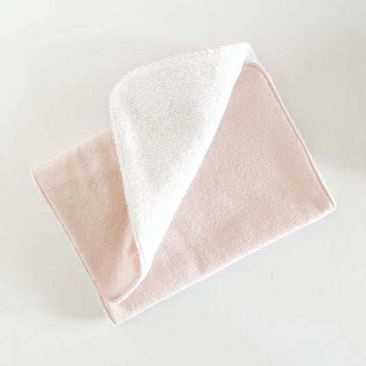 Burp Cloth // Baby Pink