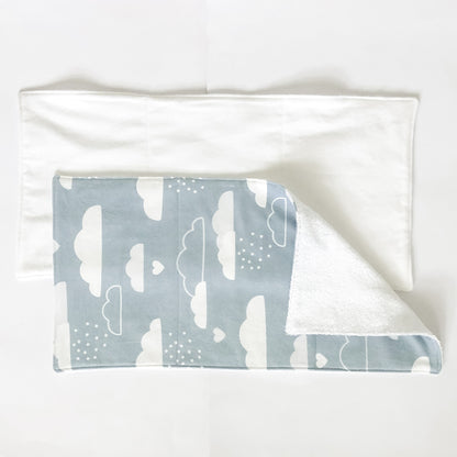 Flannel/Terry Burp Cloth