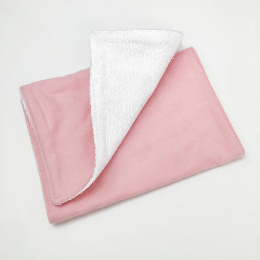 Burp Cloth // Pinky